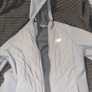 New Balance Women's Light Gray Ski Jacket